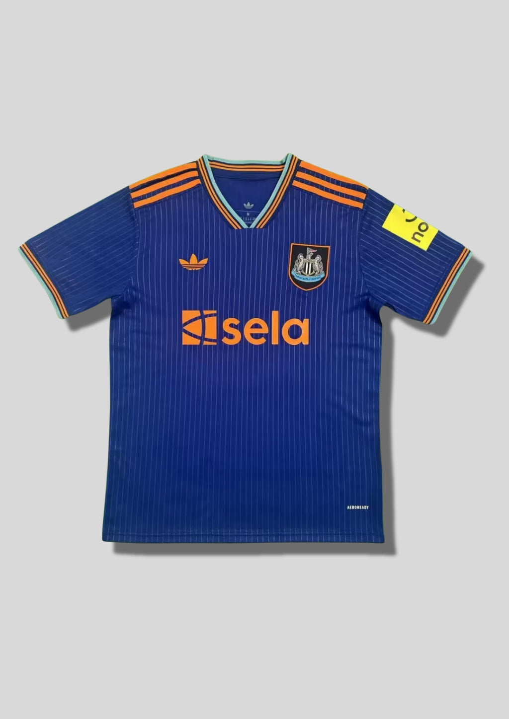 Maillot Newcastle United – Édition "Blue Pinstripe" Retro GoalKits