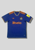 Maillot Newcastle United – Édition "Blue Pinstripe" Retro GoalKits