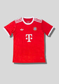 Bayern Lifestyler 24/25 - Adidas Originals (Rouge & Trefoil embossé) GoalKits