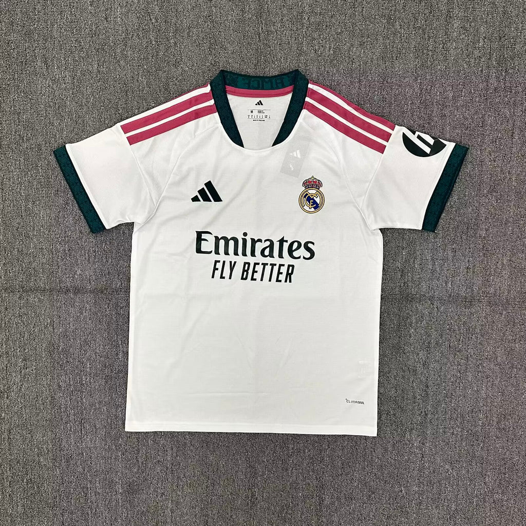 Maillot Real Madrid Domicile 24/25 - Blanc / Rose / Vert GoalKits