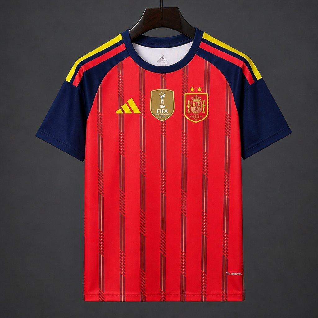 Maillot Espagne Domicile Édition (2 Étoiles) GoalKits